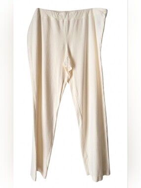 Eileen Fisher Woman Cream Pants Size 1x